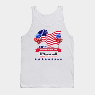 Independence Day Dad Tank Top